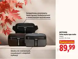 Lidl WITTCHEN Torba męska typu nerka oferta