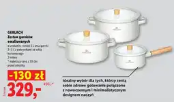 Lidl Zestaw garnków emaliowanych oferta