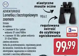 ALDI ADVENTURIDGE Lornetka z bezstopniowym zoomem oferta