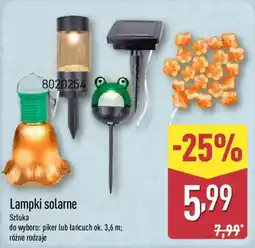ALDI Lampki solarne oferta