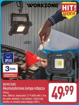 ALDI WORKZONE Akumulatorowa lampa robocza oferta