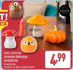 ALDI HOME CREATION Jesienne dekoracje ceramiczne oferta