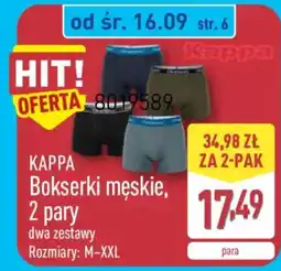 ALDI Kappa Bokserki męskie oferta