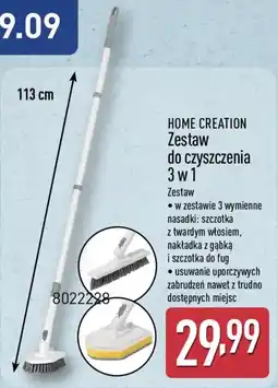 ALDI Home Creation Zestaw do czyszczenia 3 w 1 oferta