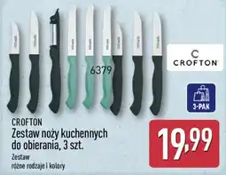 ALDI Crofton Zestaw noży kuchennych do obierania oferta