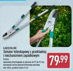 ALDI GARDENLINE Sekator teleskopowy z przekładnią i mechanizmem zapadkowym oferta
