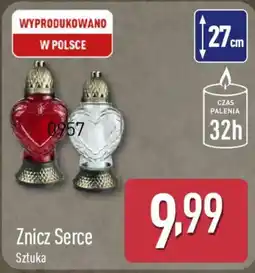 ALDI Znicz Serce Sztuka oferta