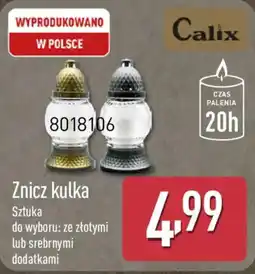 ALDI Znicz kulka Calix oferta