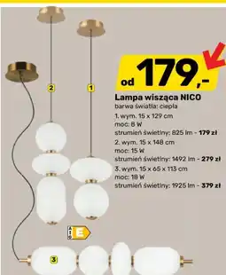 Bricomarche Lampa wisząca NICO oferta
