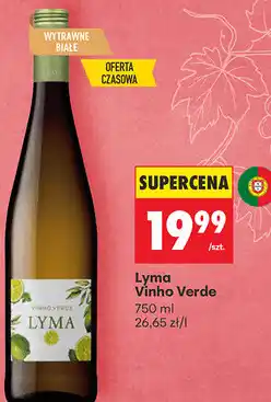 Biedronka Wino białe wytrawne Lyma Vinho Verde oferta