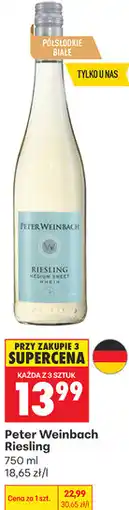 Biedronka Peter Weinbach Riesling oferta