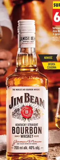 Biedronka Jim Beam Kentucky Straight Bourbon oferta