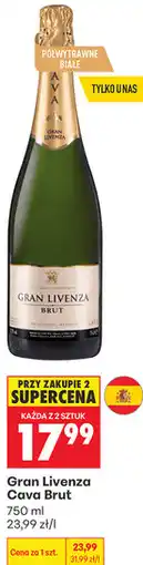 Biedronka Gran Livenza Cava Brut oferta