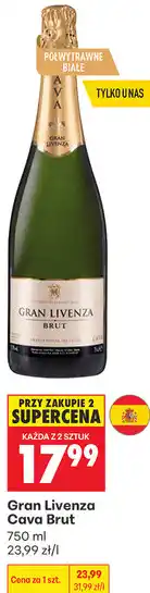 Biedronka Gran Livenza Cava Brut oferta