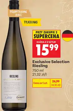 Biedronka Exclusive Selection Riesling oferta