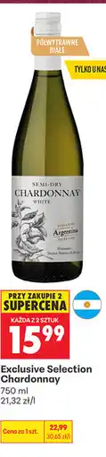 Biedronka Exclusive Selection Chardonnay Argentina oferta