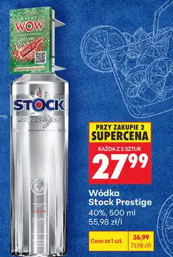 Biedronka Wódka Stock Prestige WOW oferta