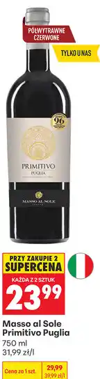 Biedronka Masso al Sole Primitivo Puglia oferta