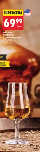 Biedronka Whiskey Jim Beam + gra muzyczna oferta