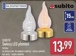 ALDI SUBITO Świeca LED płomień oferta