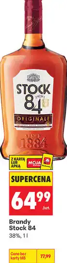 Biedronka Brandy Stock 84 oferta