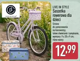 ALDI LIVE IN STYLE Saszetka rowerowa dla dzieci oferta