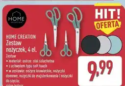 ALDI HOME CREATION Zestaw nożyczek, 4 el oferta