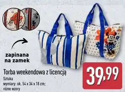 ALDI Torba weekendowa z licencją oferta
