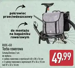 ALDI RIDE+GO Torba rowerowa oferta