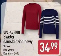 ALDI UP2FASHION Sweter damski dzianinowy oferta