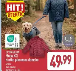 ALDI UP2FASHION Moda XXL Kurtka pikowana damska oferta