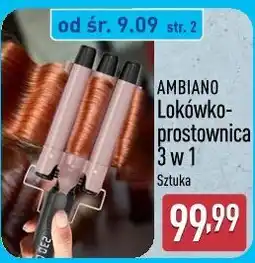 ALDI Ambiano Lokówko-prostownica 3 w 1 oferta