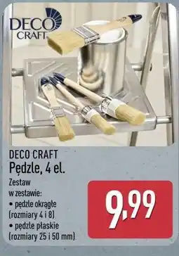 ALDI DECO CRAFT Pędzle, 4 el oferta