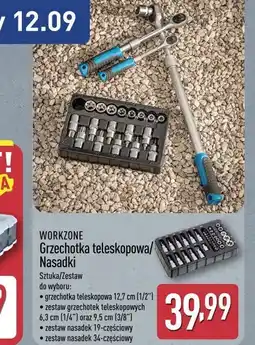 ALDI WORKZONE Grzechotka teleskopowa/Nasadki oferta