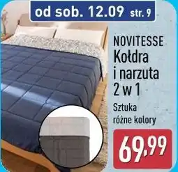 ALDI Novitesse Kołdra i narzuta 2 w 1 oferta