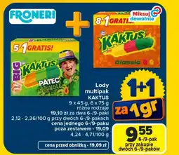 Carrefour Lody Kaktus oferta