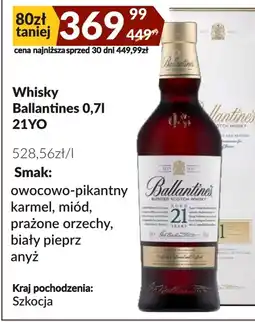 Sużyw Whisky Ballantine's oferta