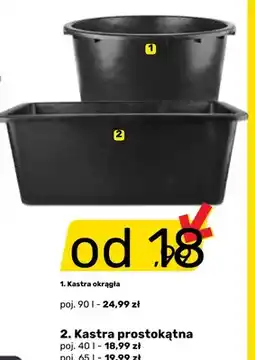 Bricomarche Kastra prostokątna oferta