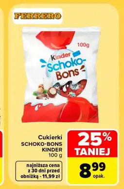 Carrefour Cukierki Kinder oferta