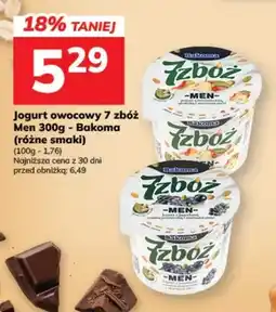 Hitpol Jogurt owocowy 7 zbóż Men Bakoma oferta