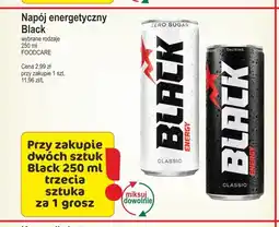 Marketvita Napój energetyczny Black Zero Sugar Classic oferta