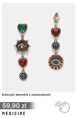 Medicine Kolczyki damskie z zawieszkami Medicine oferta