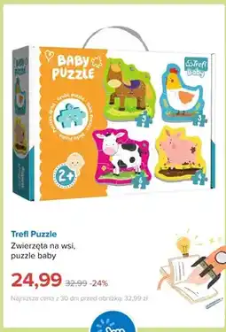 Smyk Puzzle baby Zwierzęta na wsi Trefl oferta