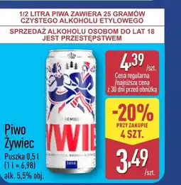 ALDI Piwo Żywiec oferta