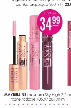 Jaśmin Mascara Sky High Maybelline oferta