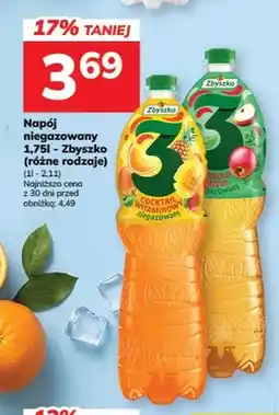 Hitpol Napój niegazowany 3 Jabłko Mięta Zbyszko oferta