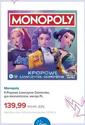 Gra Monopoly K-Popowe Łowczynie Demonów gra ekonomiczna wersja PL