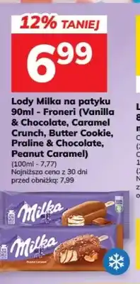 Hitpol Lody Milka na patyku Vanilla & Chocolate Froneri oferta