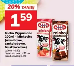 Hitpol Mleko Wypasione waniliowe Mlekovita oferta