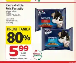 Marketvita Karma dla kota Felix Fantastic 4-pak oferta